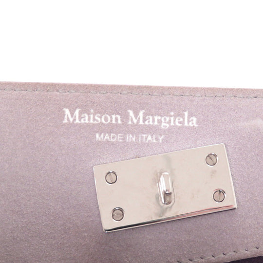 Maison Margiela Handbag S56WG0168 P4745 T5166 leather purple Snatched Small Women Used Authentic