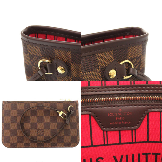LOUIS VUITTON Tote Bag N40600 Damier canvas Slys Damier New Neverfull PM