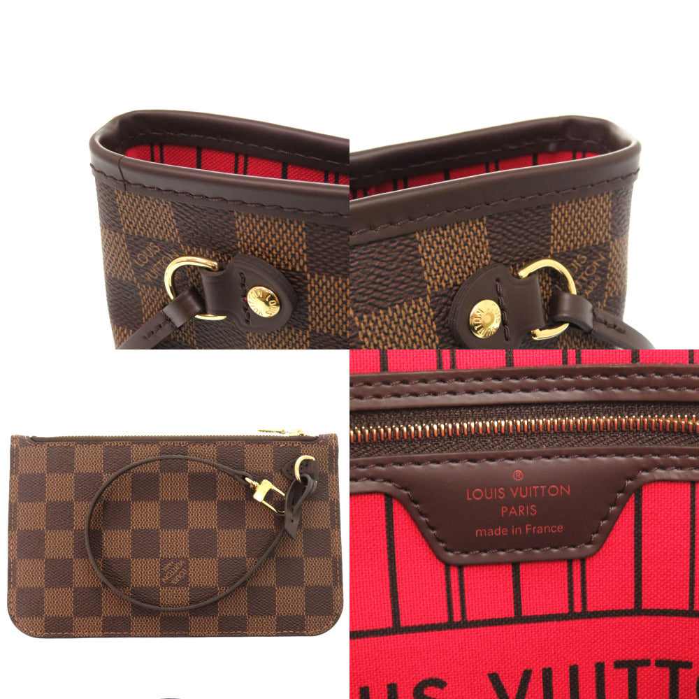 LOUIS VUITTON Tote Bag N40600 Damier canvas Slys Damier New Neverfull PM