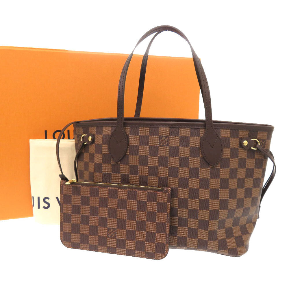 LOUIS VUITTON Tote Bag N40600 Damier canvas Slys Damier New Neverfull PM