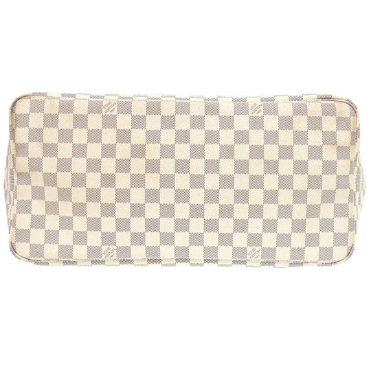 LOUIS VUITTON Tote Bag N51108 Damier Azur Canvas white Damier Azur Neverfull GM Women Used Authentic