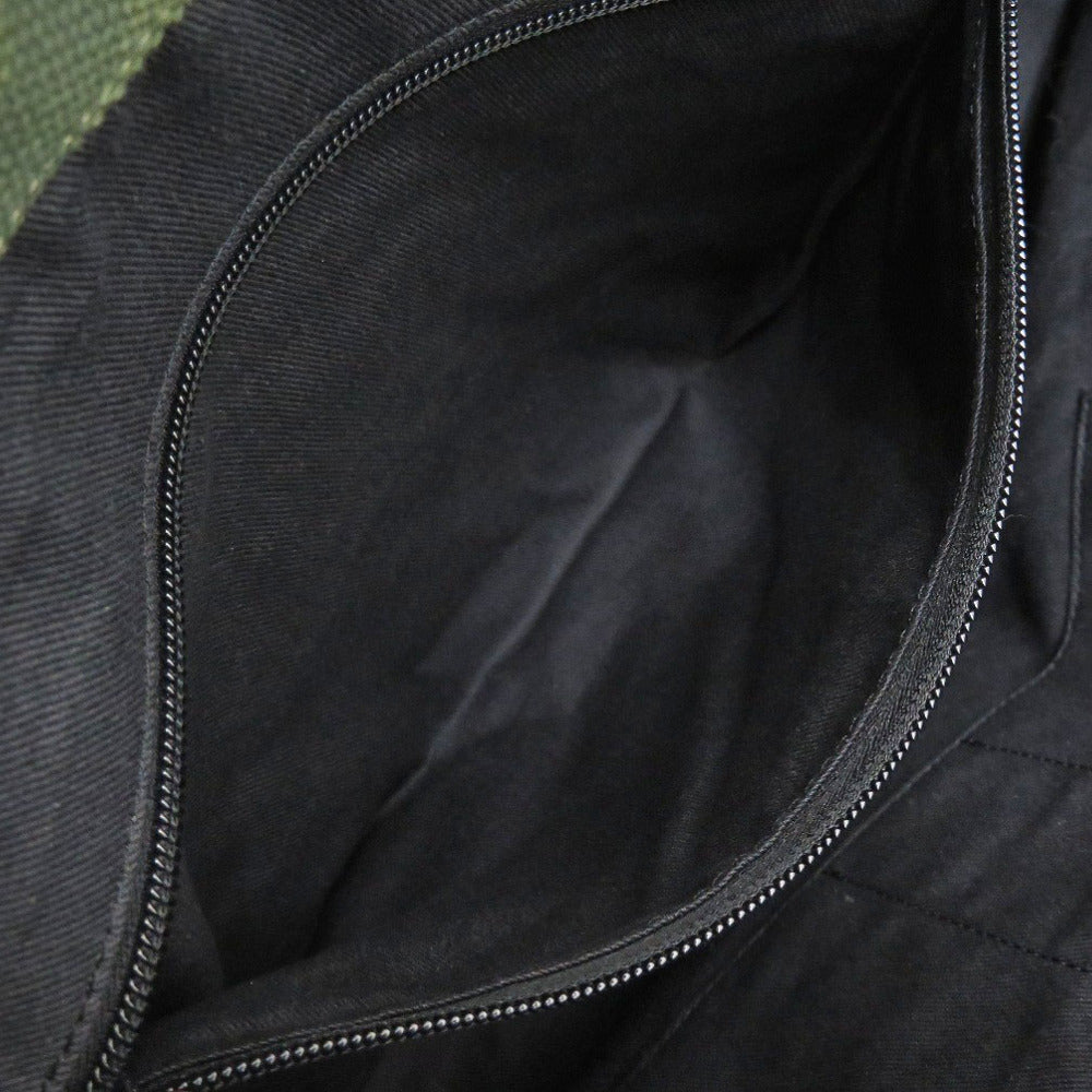 COACH Tote Bag C4025 canvas khaki snoopy woodstock unisex(Unisex) Used Authentic