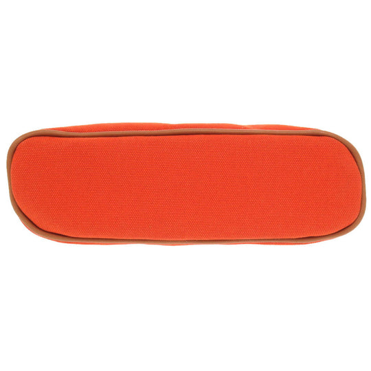HERMES Pouch canvas Orange Bolide Pouch 20 PM Women Used Authentic