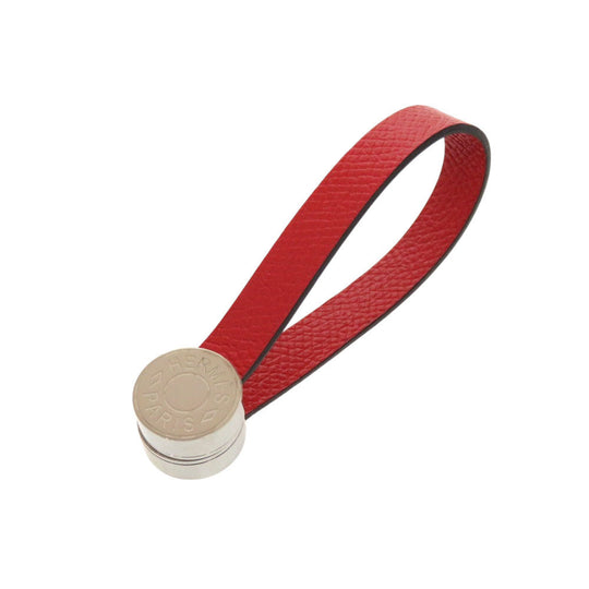 HERMES Other accessories Epsom Vermilion Maris glove holder Women Used Authentic