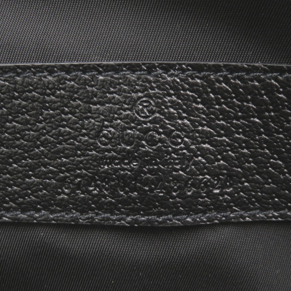 GUCCI Pouch 674801 Nylon canvas, leather black Travel pouch Off the Grid Small Backing unisex(Unisex) Used Authentic