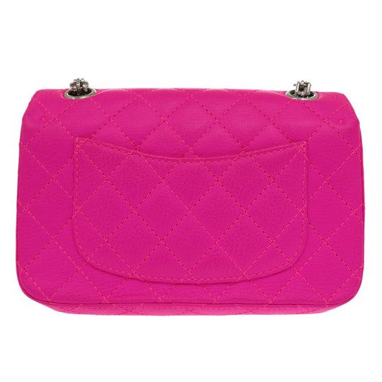 CHANEL Shoulder Bag Calfskin pink 2.55 Matrasse Women Used Authentic
