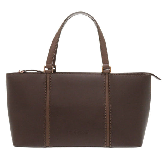 BURBERRY Handbag leather Brown