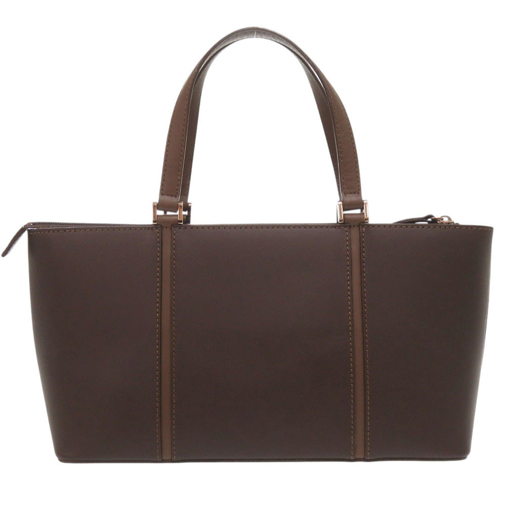 BURBERRY Handbag leather Brown