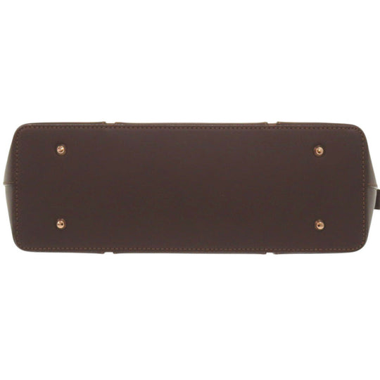 BURBERRY Handbag leather Brown