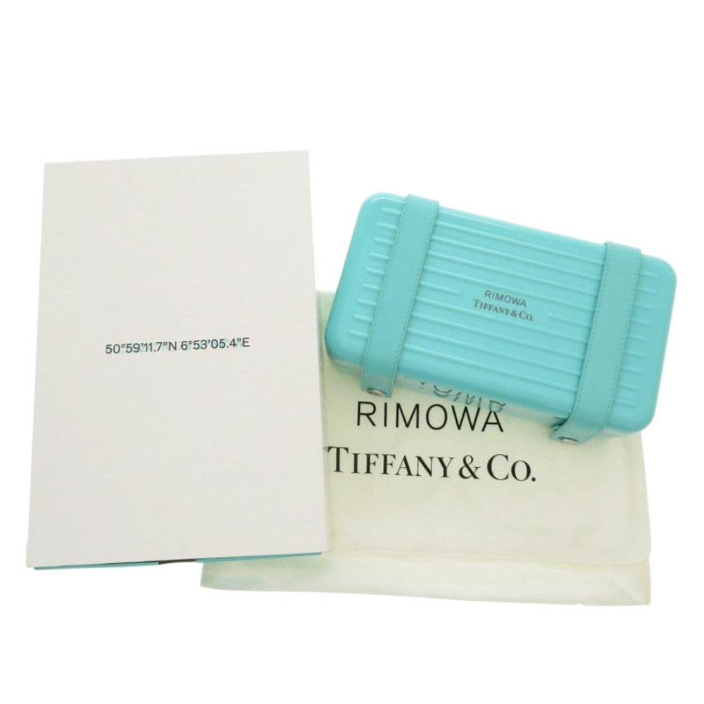 TIFFANY&Co. Other accessories 73023483 Polycarbonate TIFFANY & Co. Blue Jewelry Personal RIMOWA �~ Tiffany & Co. Women Used Authentic