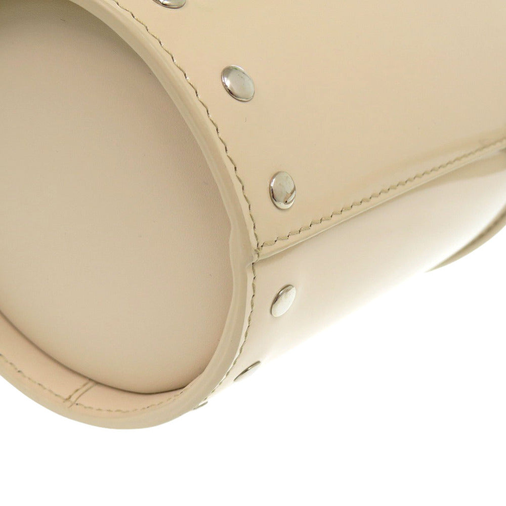 Maison Margiela Handbag SB3WG0043 Lambskin, Calfskin beige Fire Bucket Bag Small Women Used Authentic