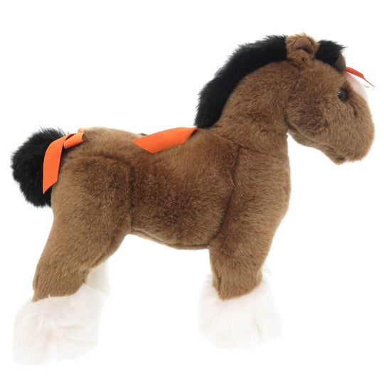 HERMES Plush Doll Acrylic, Polyester Brown Elmy PPM Women Used Authentic