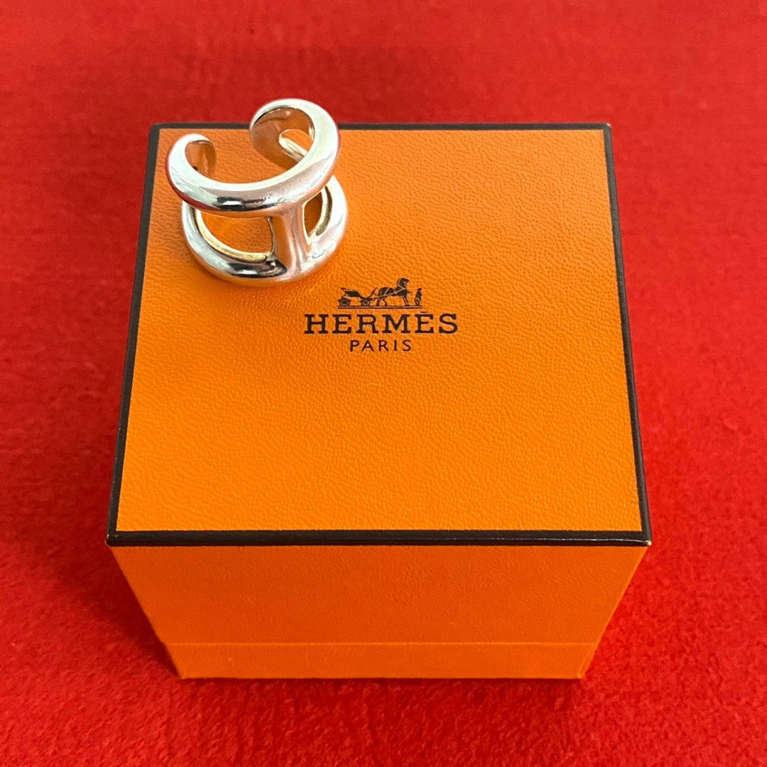 HERMES Ring Silver925 Silver Osmoz GM