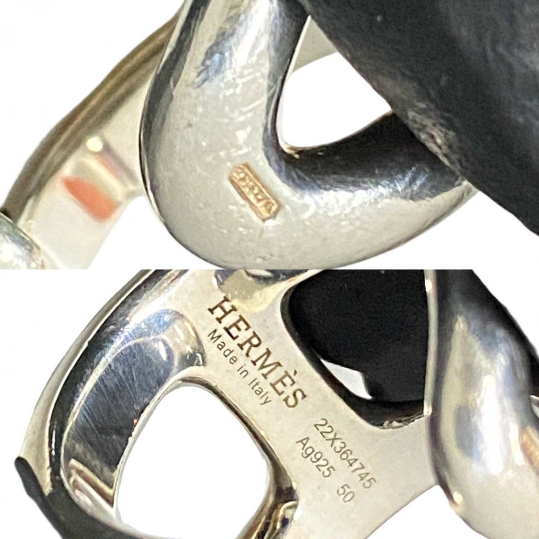 HERMES Ring Silver925 Silver Osmoz GM