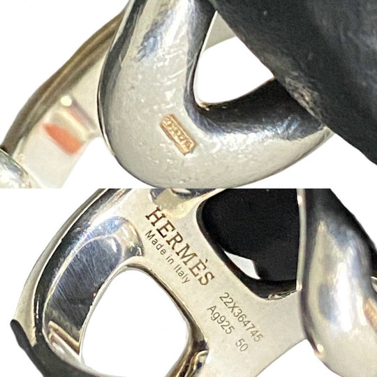 HERMES Ring Silver925 Silver Osmoz GM