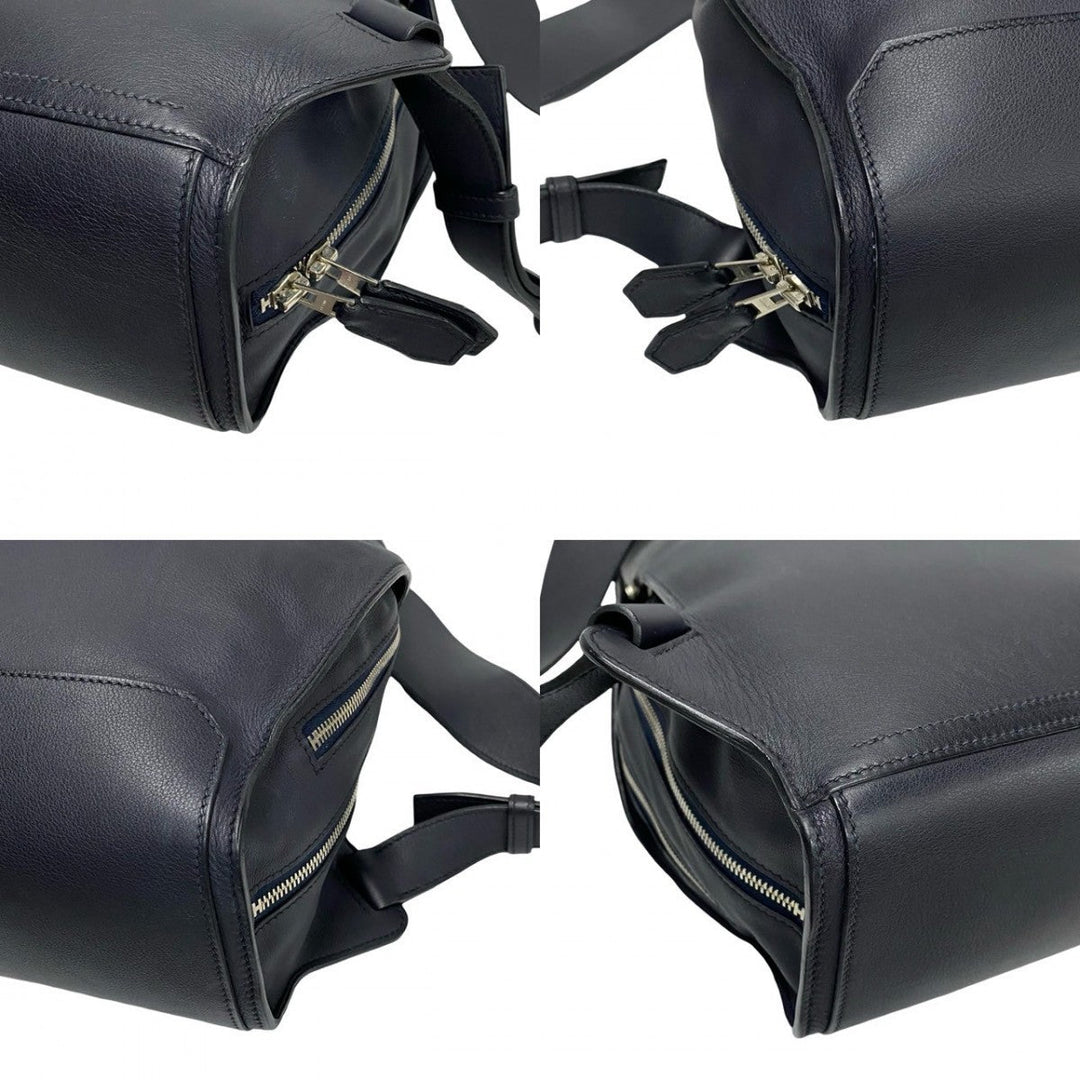 HERMES Backpack Evercolor Navy Cityback 27