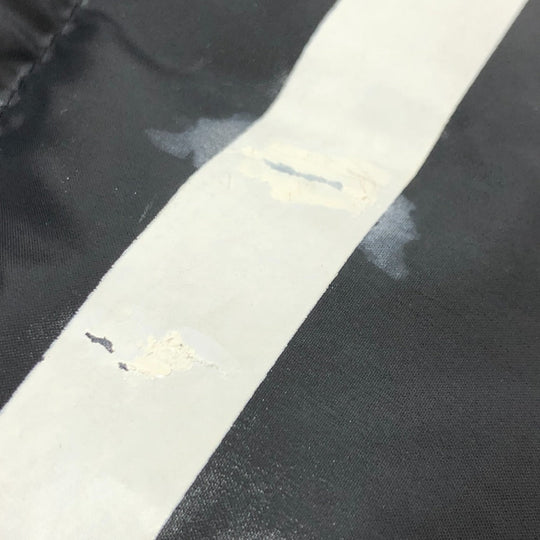 VALENTINO Down jacket UV0CNA3165M Nylon black VLTN logo mens USA36 Used Authentic