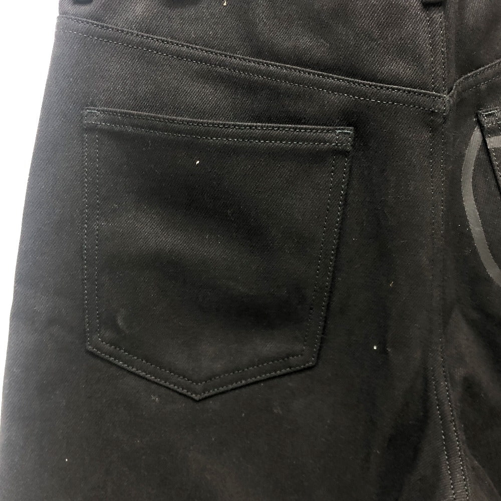 VALENTINO Pants TV3DE00H5YB denim black V logo cropped jeans mens 30 Used Authentic