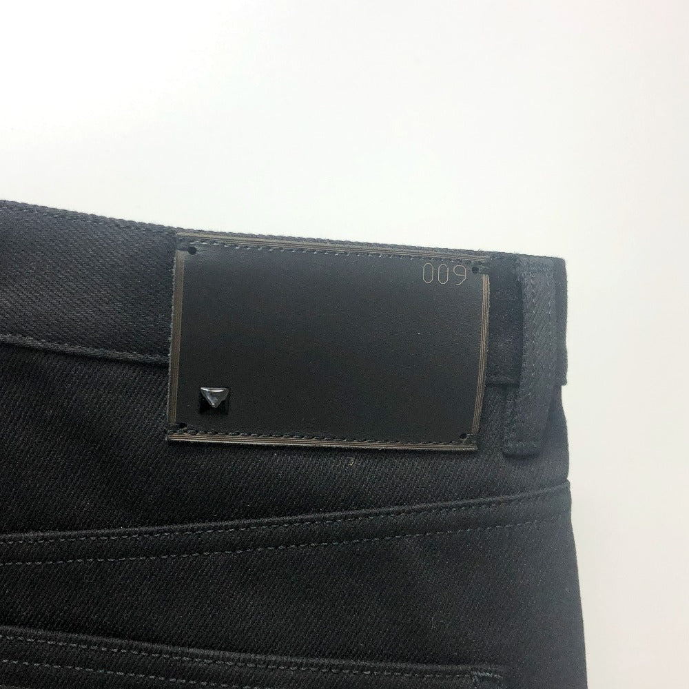 VALENTINO Pants TV3DE00H5YB denim black V logo cropped jeans mens 30 Used Authentic