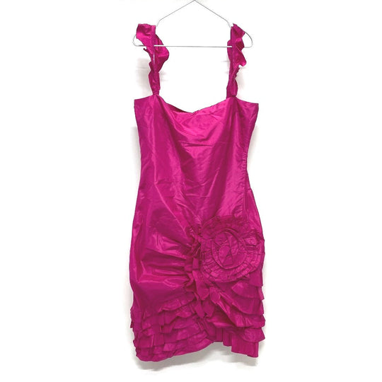 Valentino one piece B1AB815 Nylon pink Rose Women 6 Used Authentic