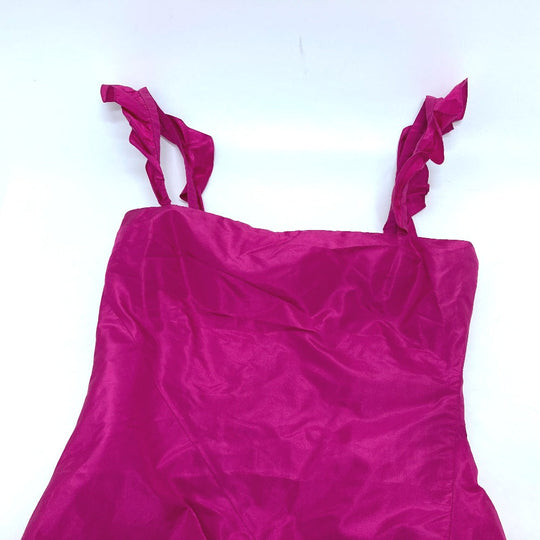 Valentino one piece B1AB815 Nylon pink Rose Women 6 Used Authentic