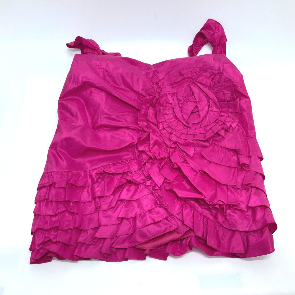 Valentino one piece B1AB815 Nylon pink Rose Women 6 Used Authentic