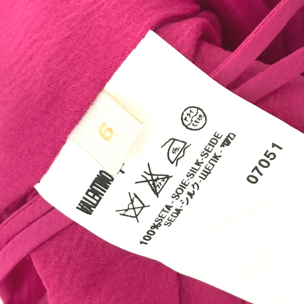 Valentino one piece B1AB815 Nylon pink Rose Women 6 Used Authentic