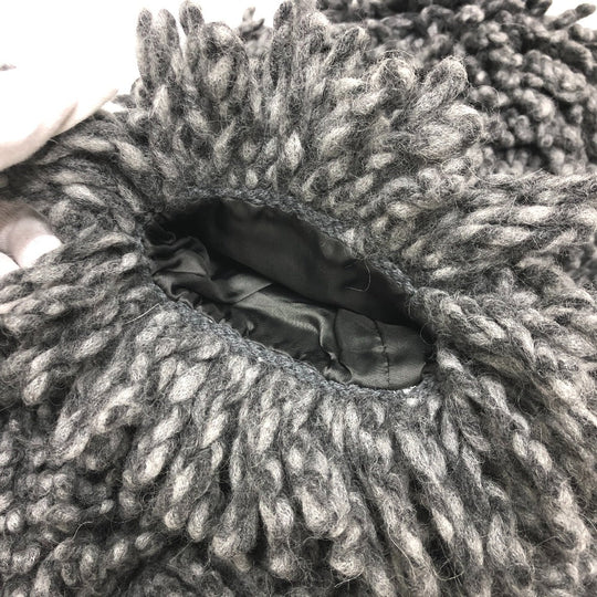 Valentino cardigan S44GP0017 Cupra gray fringe knit Women ‚r Used Authentic