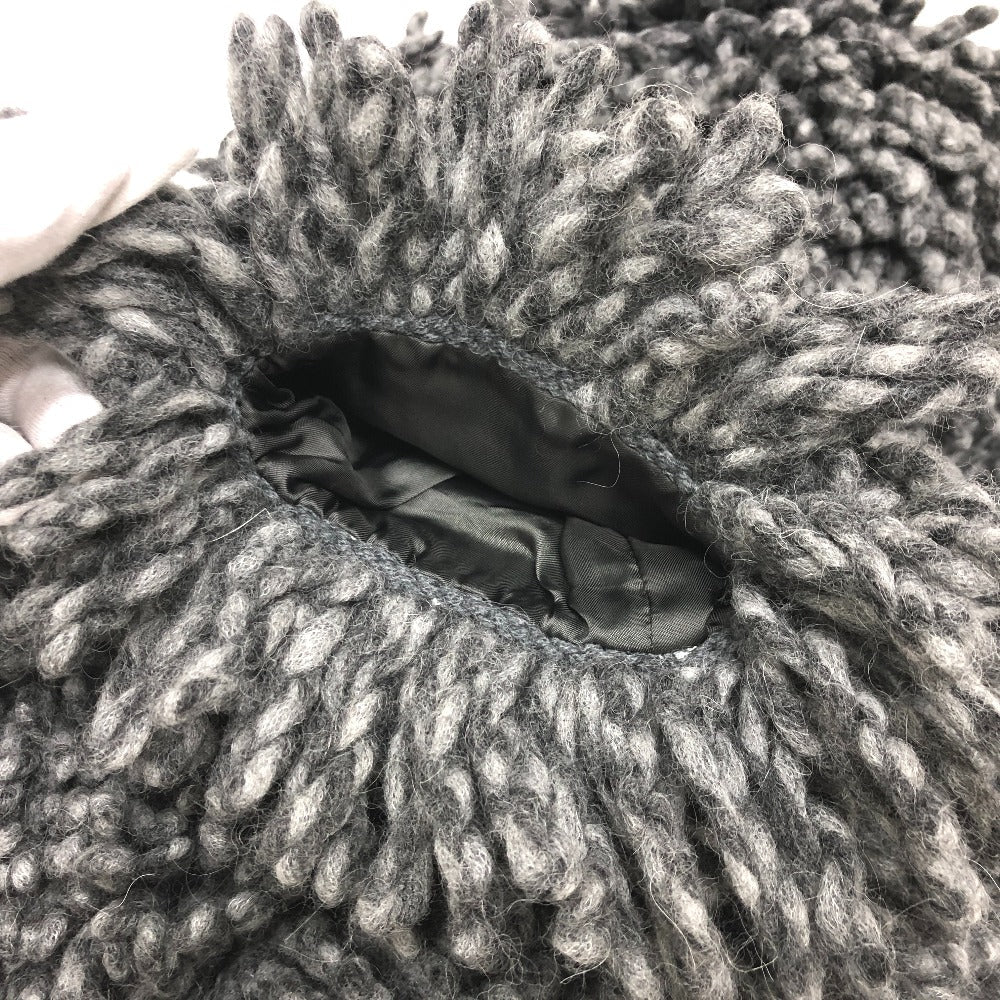 Valentino cardigan S44GP0017 Cupra gray fringe knit Women ‚r Used Authentic