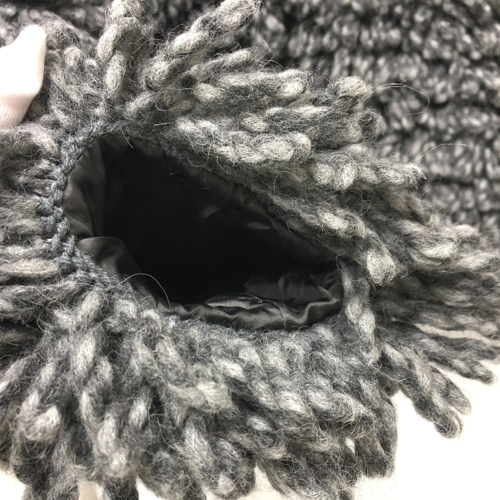 Valentino cardigan S44GP0017 Cupra gray fringe knit Women ‚r Used Authentic