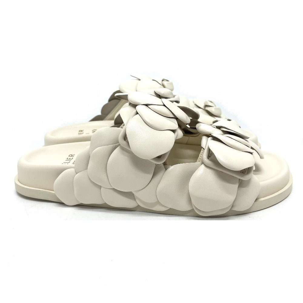 VALENTINO Sandals Leather, rubber sole white Atelier rose edition Women 36 Used Authentic