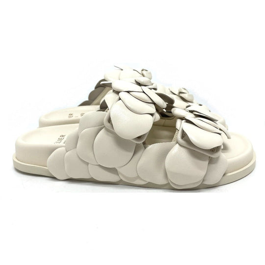 VALENTINO Sandals Leather, rubber sole white Atelier rose edition Women 36 Used Authentic