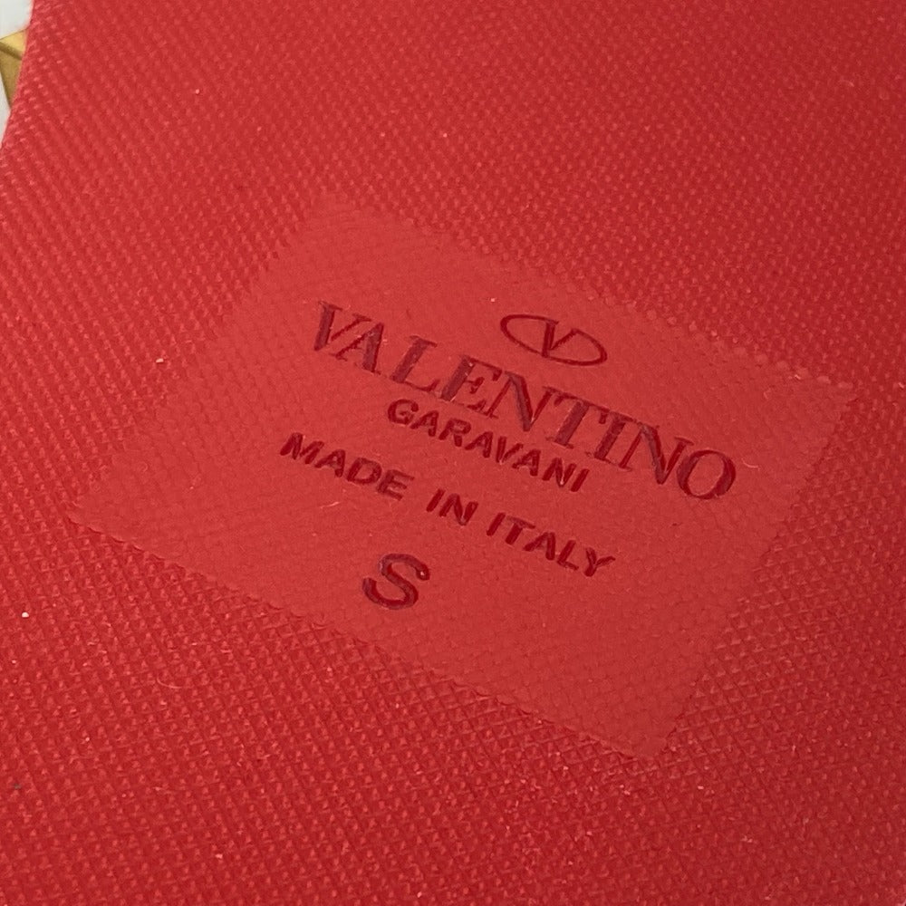 Valentino Sandals Silk, Leather Red Alcove set ribbon Lace Rockstuds S