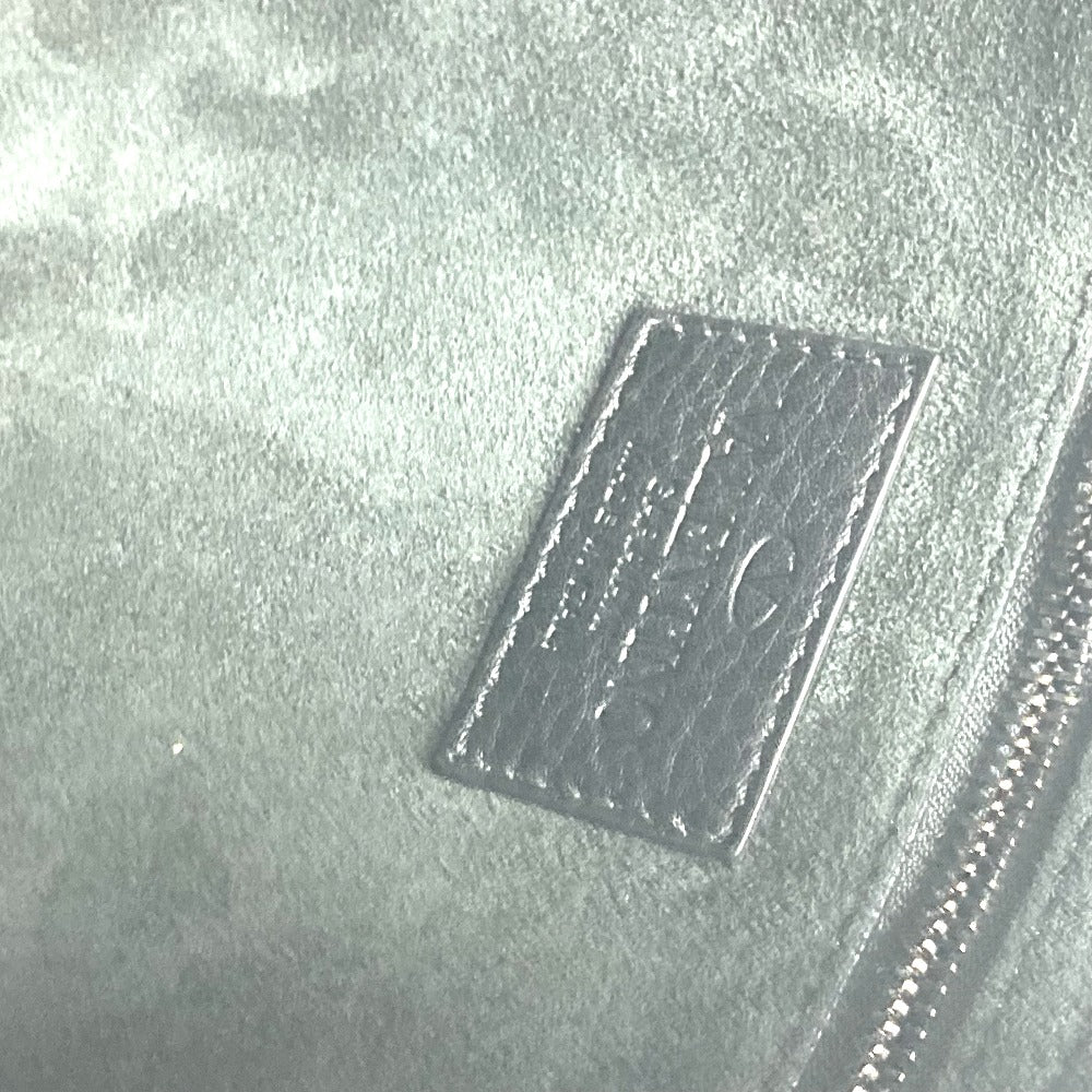 VALENTINO Clutch bag leather black Studs mens Used Authentic