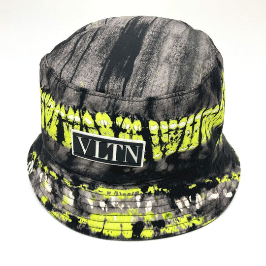 VALENTINO hat UY2HGA09YJF Nylon multicolor logo mens 59 Used Authentic