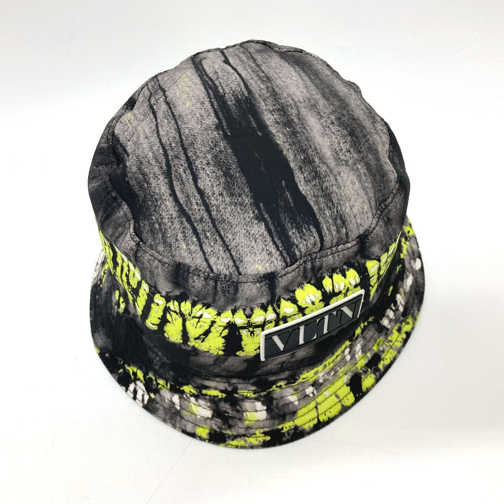 VALENTINO hat UY2HGA09YJF Nylon multicolor logo mens 59 Used Authentic