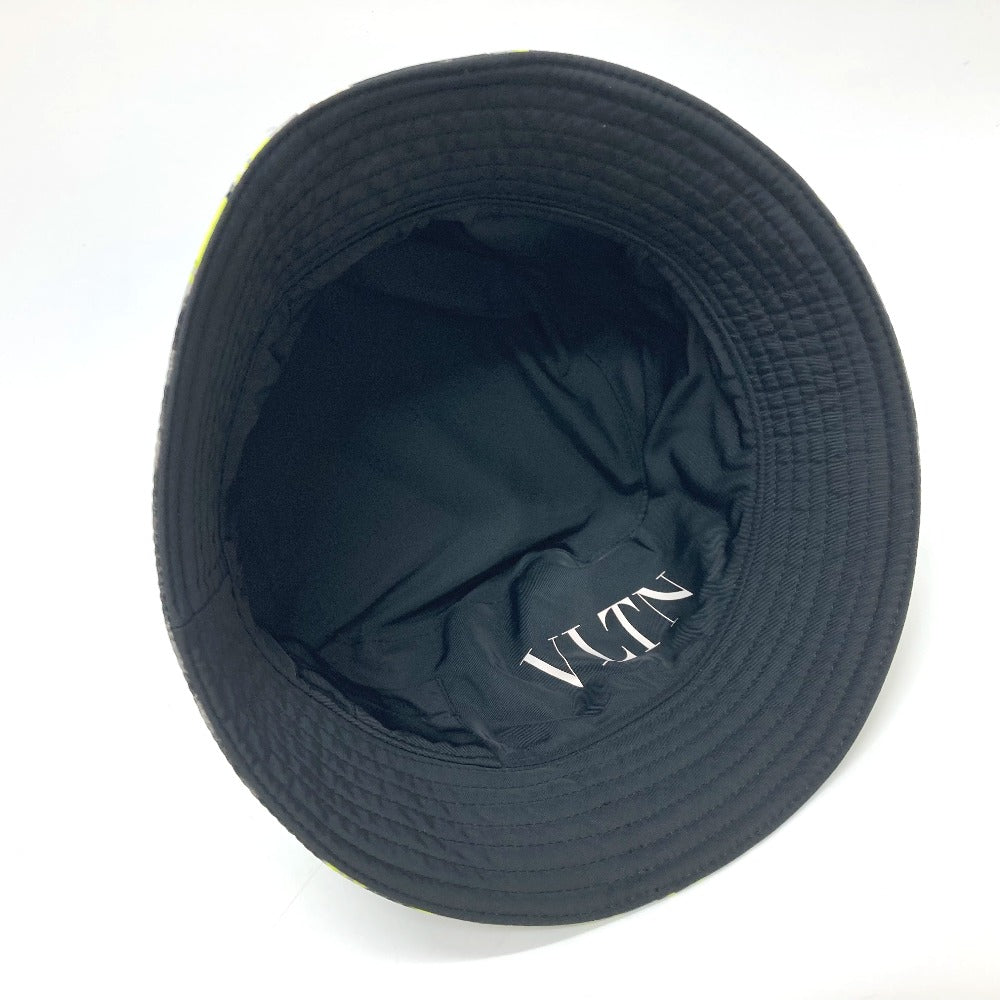 VALENTINO hat UY2HGA09YJF Nylon multicolor logo mens 59 Used Authentic