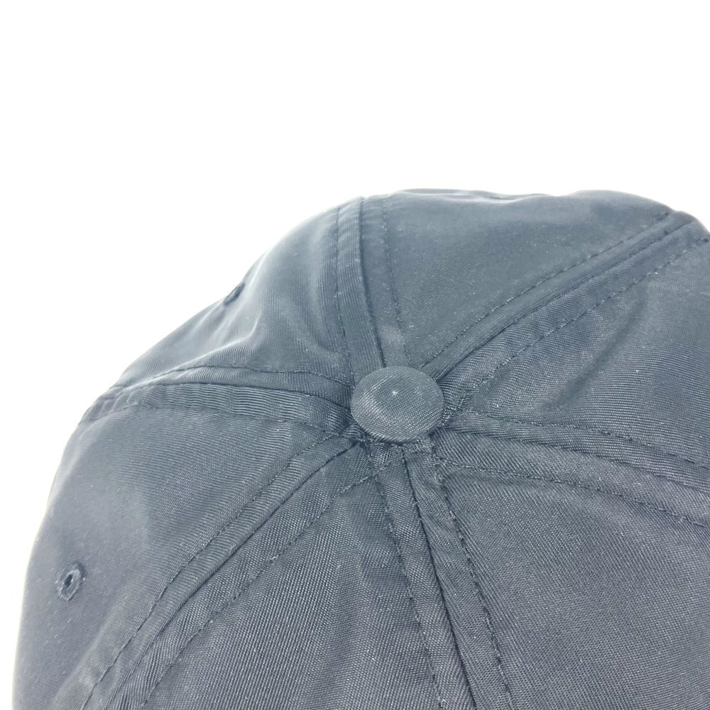VALENTINO cap Nylon black By color logo VLTN mens 59 Used Authentic