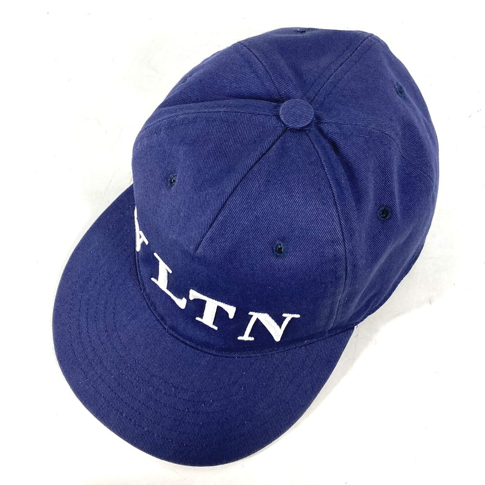 VALENTINO cap PY0H0A06KQY cotton blue logo mens 58 Used Authentic