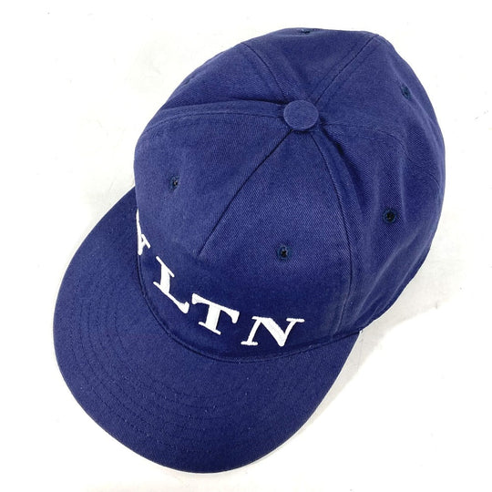 VALENTINO cap PY0H0A06KQY cotton blue logo mens 58 Used Authentic