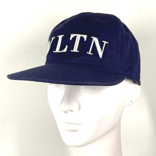 VALENTINO cap PY0H0A06KQY cotton blue logo mens 58 Used Authentic