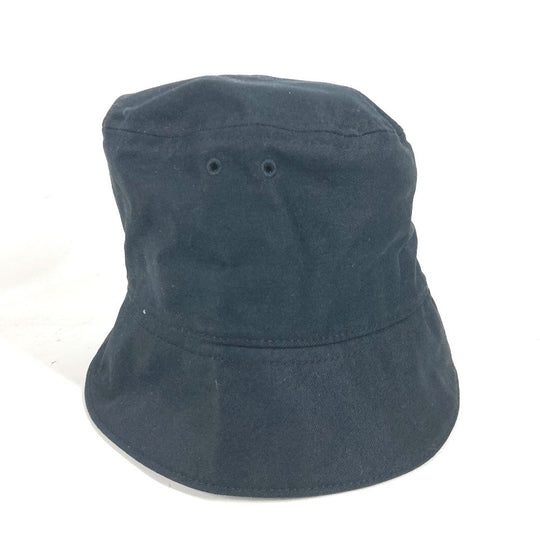 VALENTINO hat WY2HGA11MEX cotton black By color logo unisex(Unisex) 59 Used Authentic