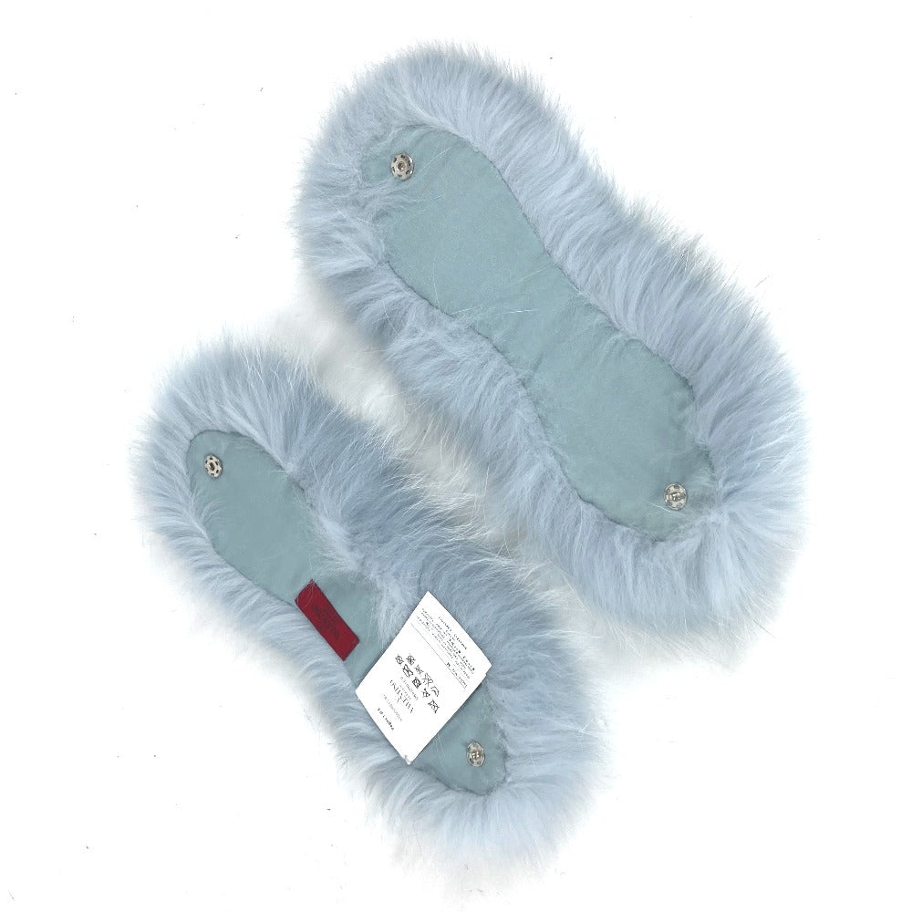 VALENTINO Other fashion goods Fox blue fur Hand warmer Women Used Authentic