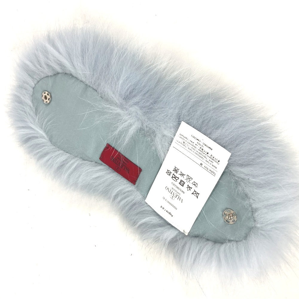 VALENTINO Other fashion goods Fox blue fur Hand warmer Women Used Authentic