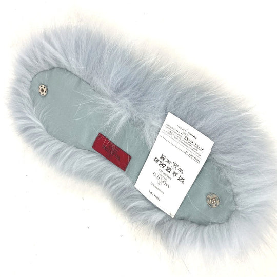 VALENTINO Other fashion goods Fox blue fur Hand warmer Women Used Authentic