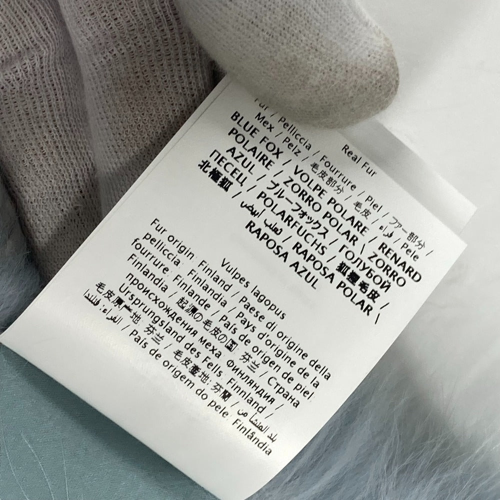 VALENTINO Other fashion goods Fox blue fur Hand warmer Women Used Authentic