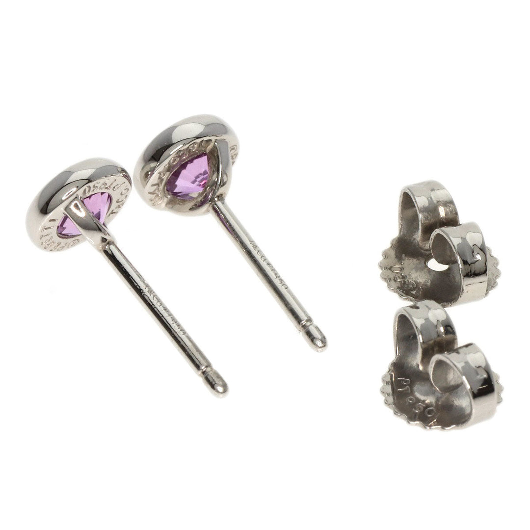TIFFANY&Co. Pierce PT950 Silver ByTheYard Pink Sapphire