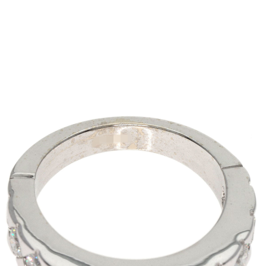 Boucheron Ring K18WG Silver Diamant Diamond
