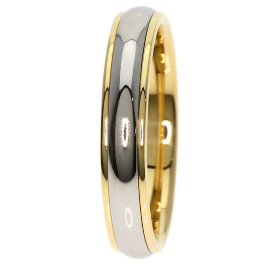 TIFFANY&Co. Ring 18K Yellow Gold Silver Classic band