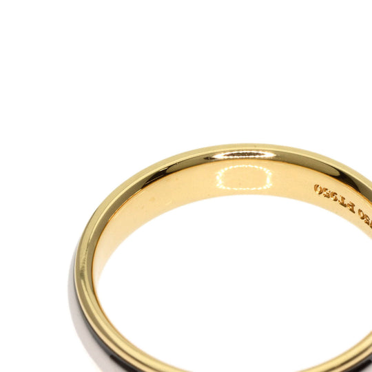 TIFFANY&Co. Ring 18K Yellow Gold Silver Classic band